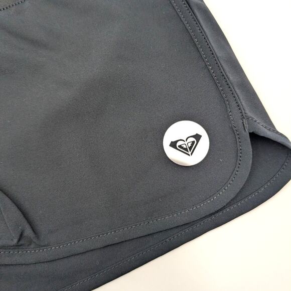 Roxy Women's Endless Summer Swim Board Shorts Elastic Waist Black Size L - Picture 3 of 9